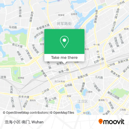 浩海小区-南门 map