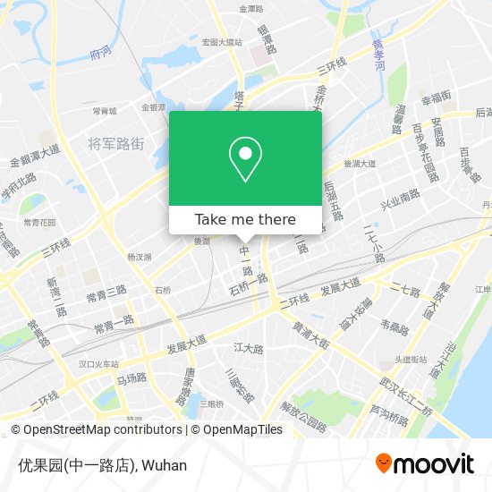 优果园(中一路店) map