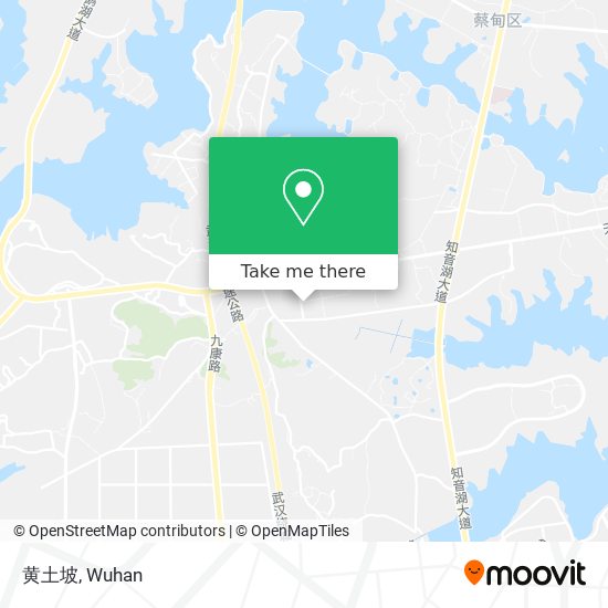 黄土坡 map