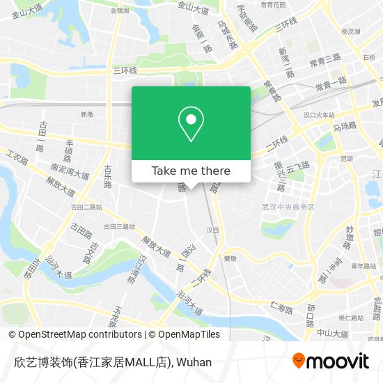 欣艺博装饰(香江家居MALL店) map