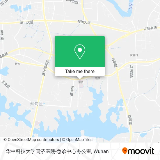 华中科技大学同济医院-急诊中心办公室 map