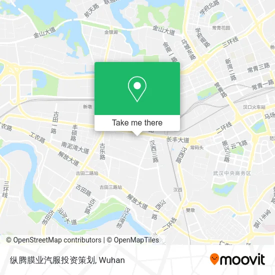 纵腾膜业汽服投资策划 map