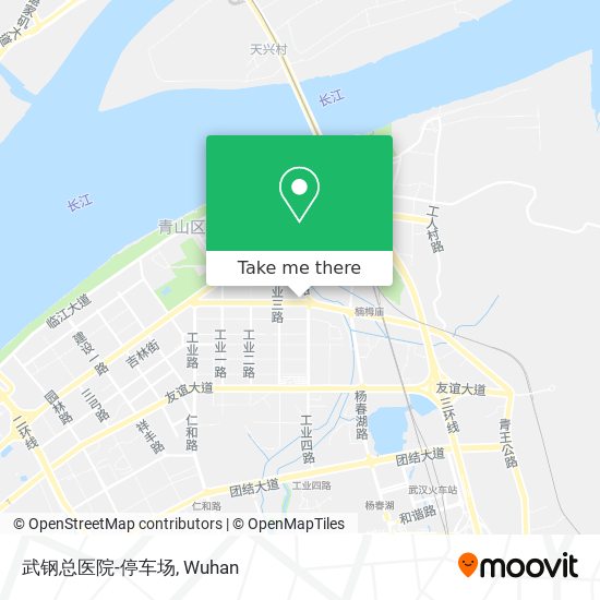 武钢总医院-停车场 map