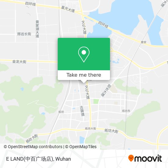 E LAND(中百广场店) map