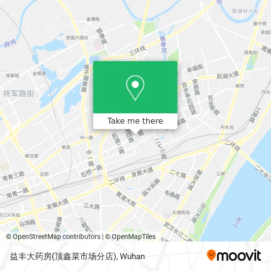 益丰大药房(顶鑫菜市场分店) map