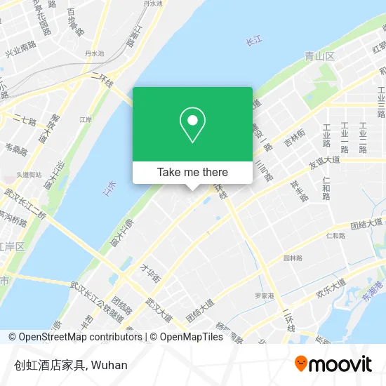创虹酒店家具 map