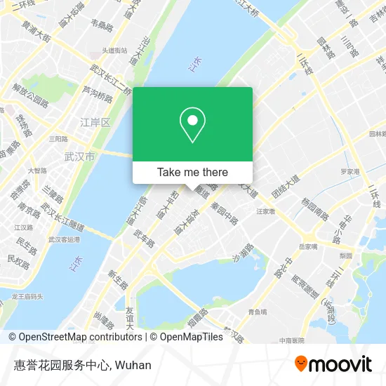 惠誉花园服务中心 map