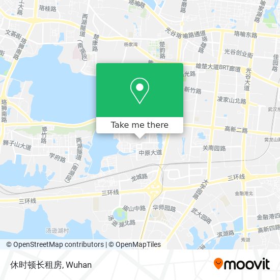 休时顿长租房 map