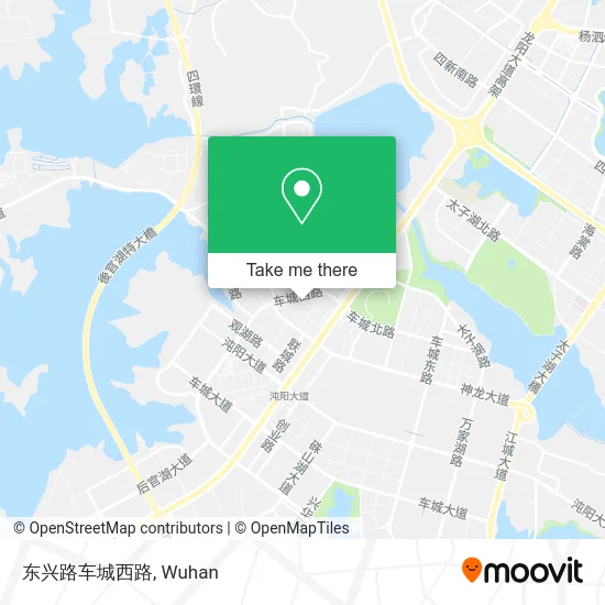 东兴路车城西路 map