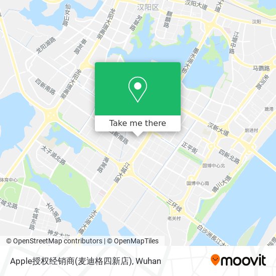 Apple授权经销商(麦迪格四新店) map