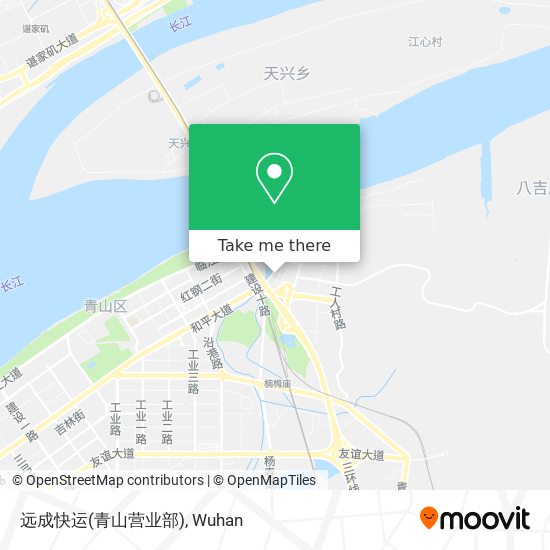 远成快运(青山营业部) map
