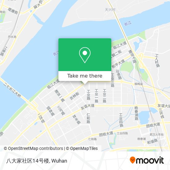 八大家社区14号楼 map