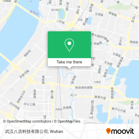 武汉八吉科技有限公司 map