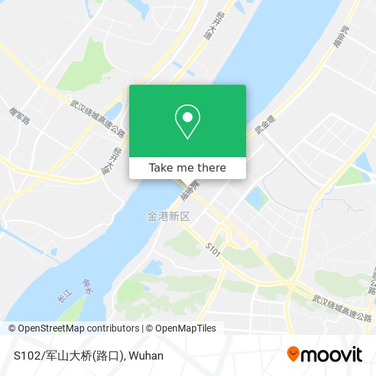 S102/军山大桥(路口) map