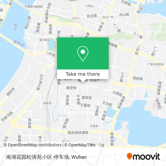 南湖花园松涛苑小区-停车场 map