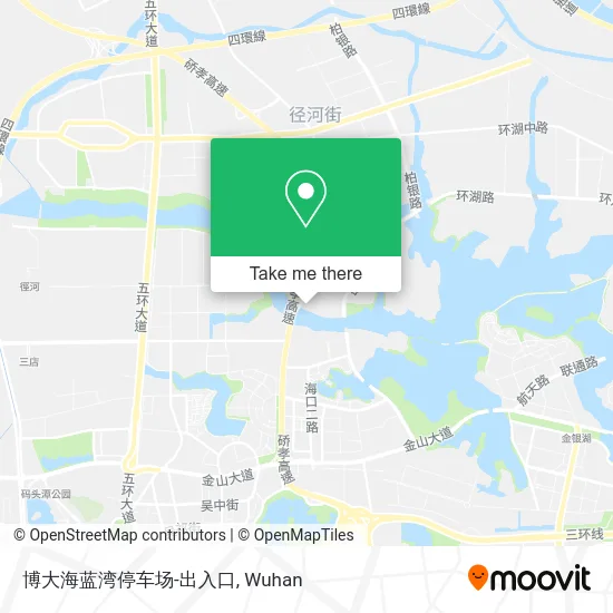 博大海蓝湾停车场-出入口 map