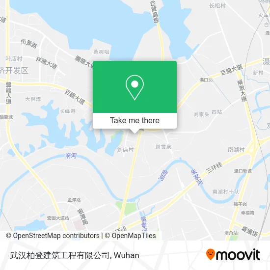 武汉柏登建筑工程有限公司 map