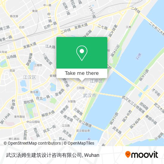 武汉汤姆生建筑设计咨询有限公司 map