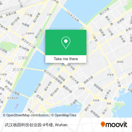 武汉杨园科技创业园-4号楼 map