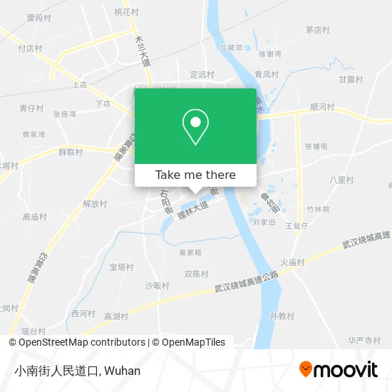 小南街人民道口 map