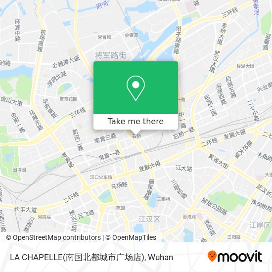 LA CHAPELLE(南国北都城市广场店) map