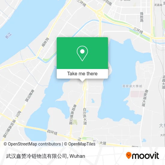 武汉鑫赟冷链物流有限公司 map