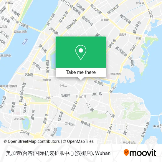 美加壹(台湾)国际抗衰护肤中心(汉街店) map