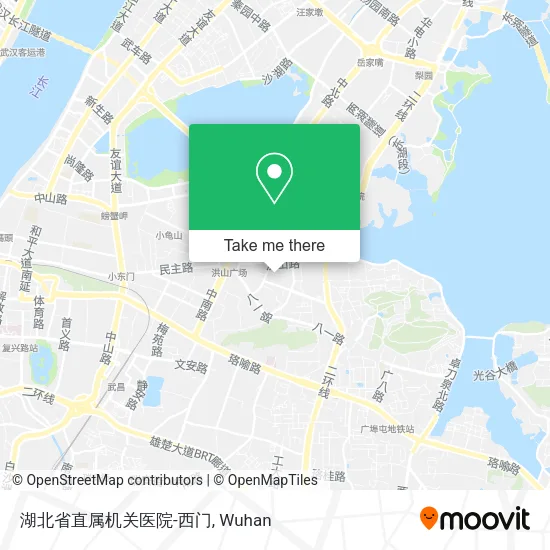 湖北省直属机关医院-西门 map