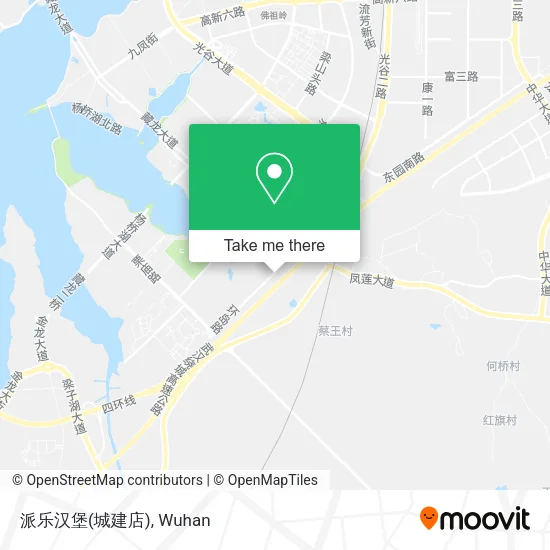 派乐汉堡(城建店) map