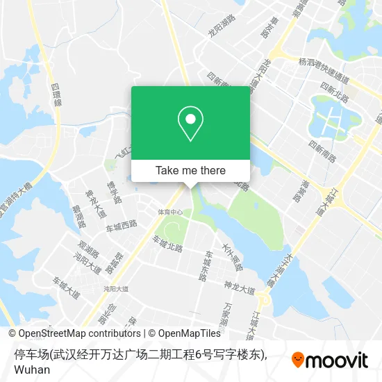停车场(武汉经开万达广场二期工程6号写字楼东) map