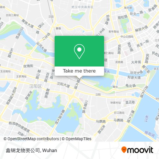 鑫钢龙物资公司 map