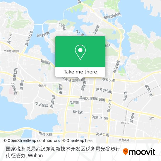 国家税务总局武汉东湖新技术开发区税务局光谷步行街征管办 map