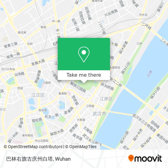 巴林右旗古庆州白塔 map