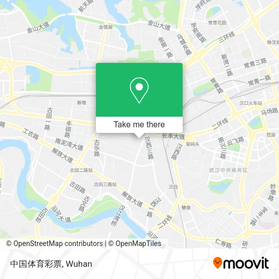 中国体育彩票 map