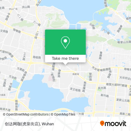 创达网咖(虎泉街店) map