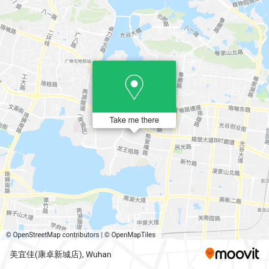 美宜佳(康卓新城店) map