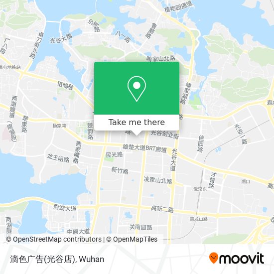 滴色广告(光谷店) map
