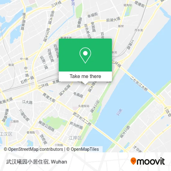 武汉曦园小居住宿 map