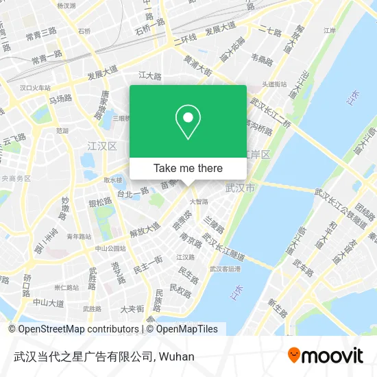 武汉当代之星广告有限公司 map