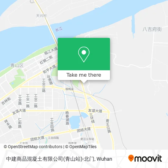 中建商品混凝土有限公司(青山站)-北门 map