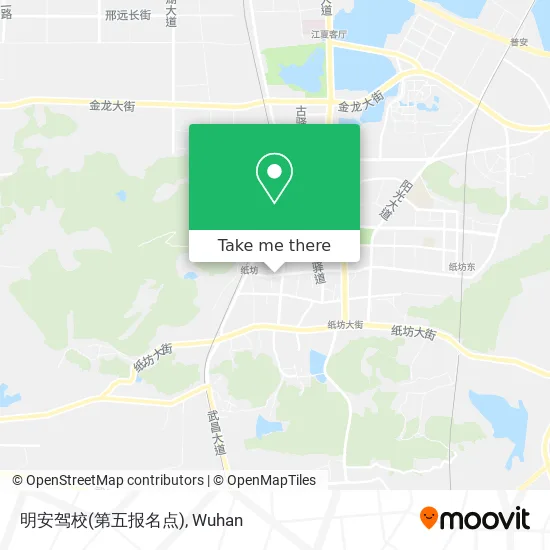 明安驾校(第五报名点) map