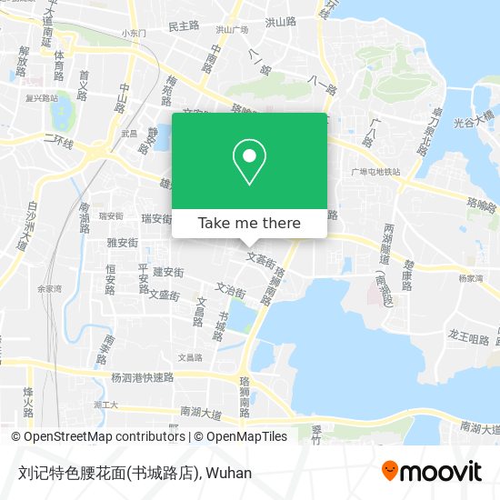 刘记特色腰花面(书城路店) map