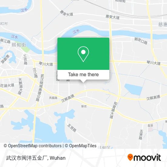 武汉市闽洋五金厂 map