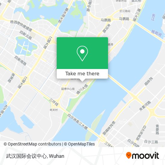 武汉国际会议中心 map