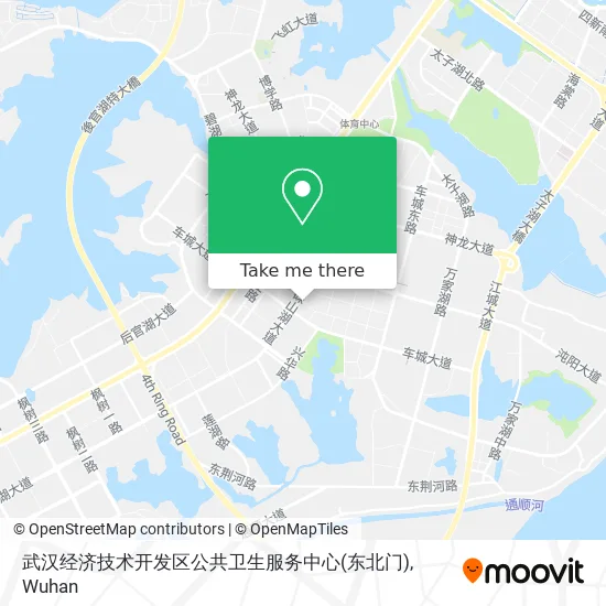 武汉经济技术开发区公共卫生服务中心(东北门) map