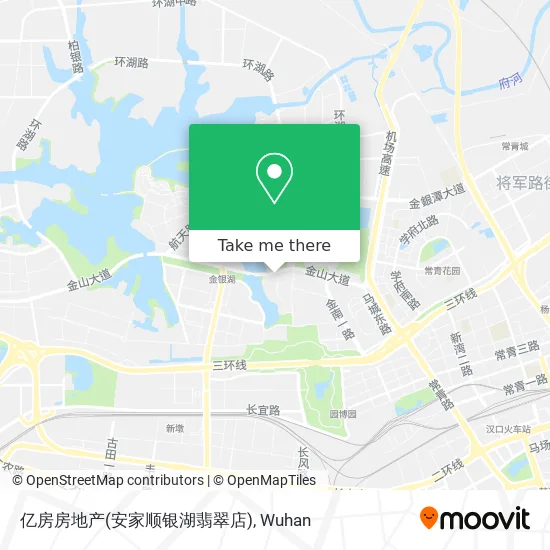 亿房房地产(安家顺银湖翡翠店) map