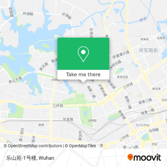 乐山苑-1号楼 map