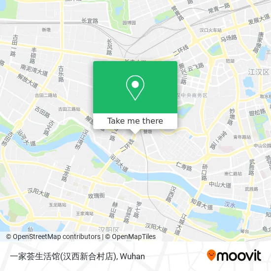 一家荟生活馆(汉西新合村店) map