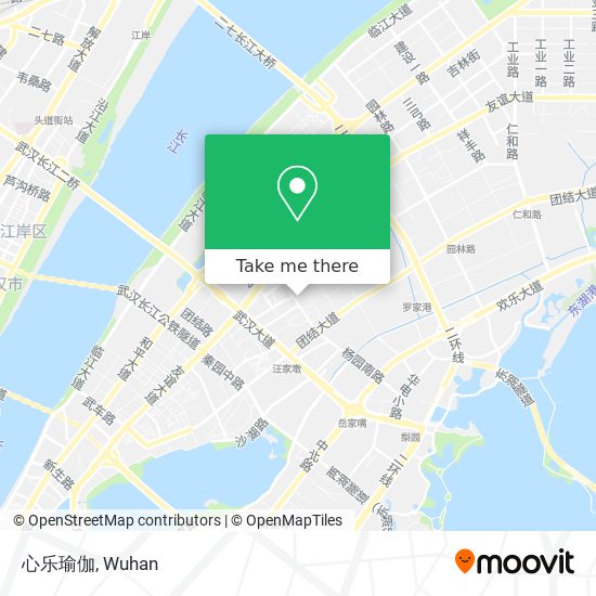 心乐瑜伽 map