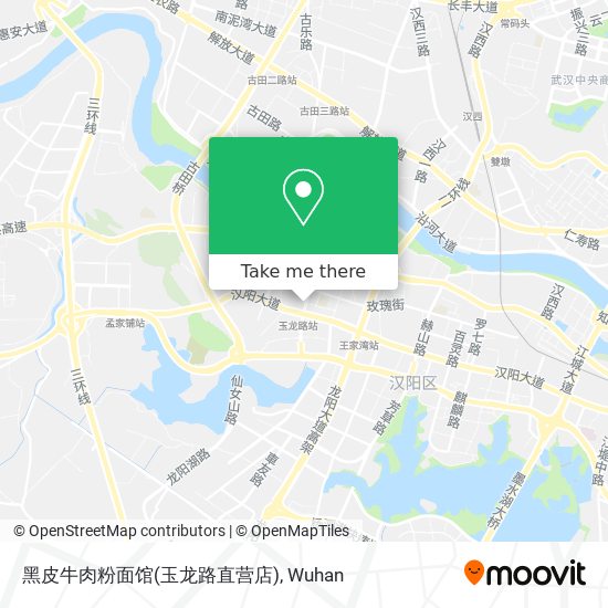 黑皮牛肉粉面馆(玉龙路直营店) map